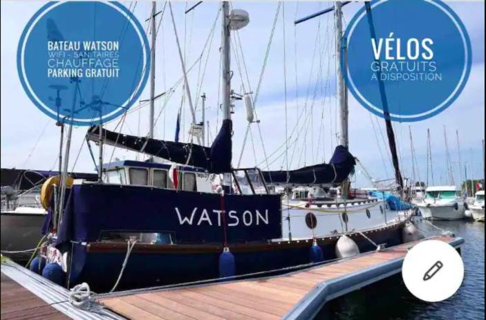 Bateau Watson Accueillant & Chaleureux Hotel Ouistreham Bagian luar foto